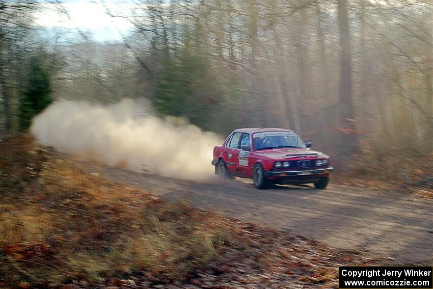 Levi Johnson / Griffin Johnson BMW 325e on SS2.