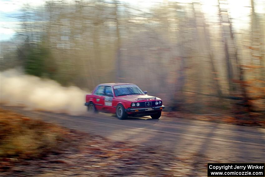 Levi Johnson / Griffin Johnson BMW 325e on SS2.