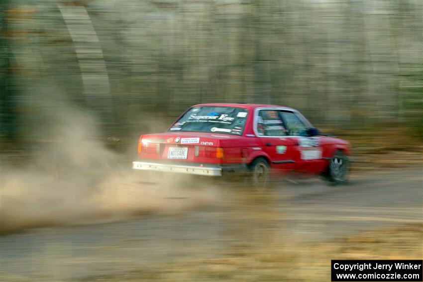 Levi Johnson / Griffin Johnson BMW 325e on SS2.