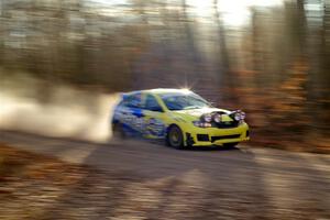 Scott Putnam / Jon Atkins Subaru WRX STi on SS2.