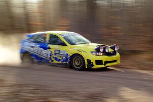 Scott Putnam / Jon Atkins Subaru WRX STi on SS2.