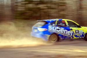 Scott Putnam / Jon Atkins Subaru WRX STi on SS2.