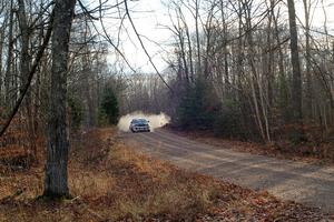 Aidan Hicks / John Hicks Subaru Impreza Wagon on SS2.