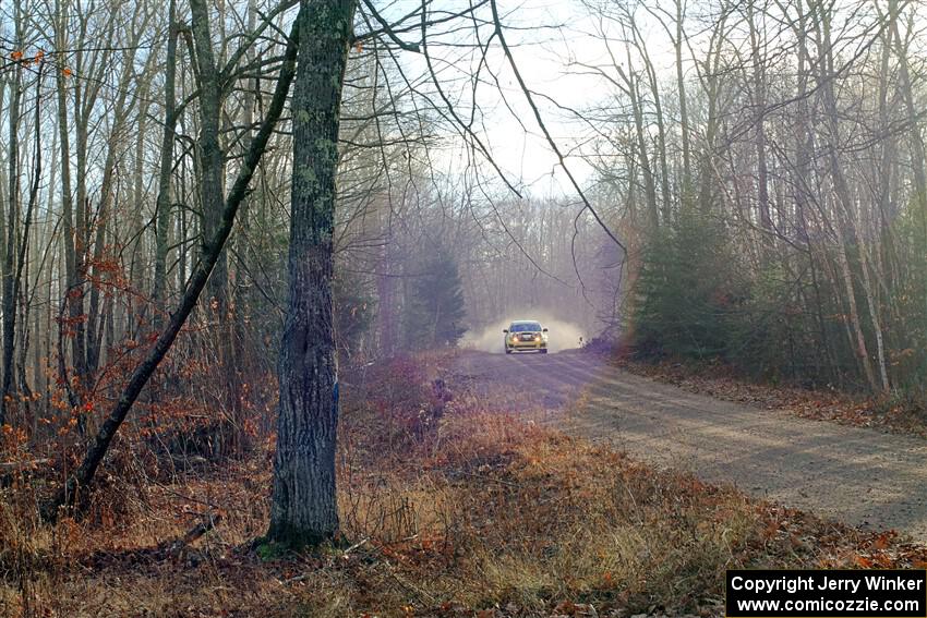 Scott Putnam / Jon Atkins Subaru WRX STi on SS2.