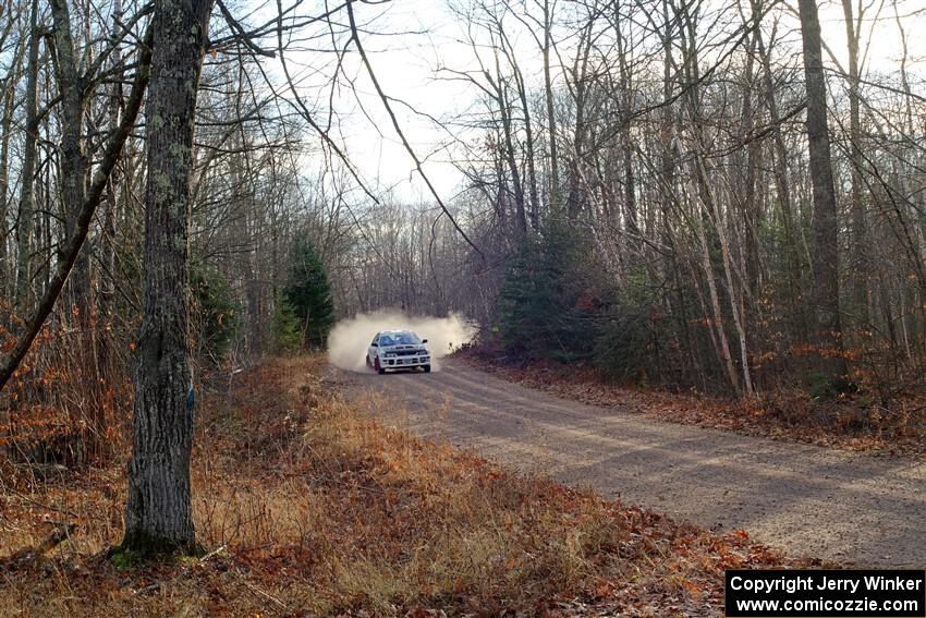 Aidan Hicks / John Hicks Subaru Impreza Wagon on SS2.