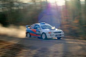 Tyler Matalas / Tim Sword Subaru Impreza LX on SS2.