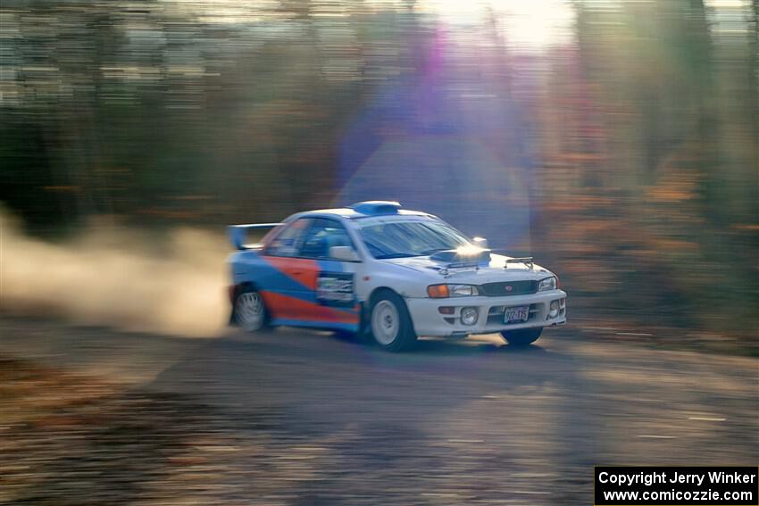 Tyler Matalas / Tim Sword Subaru Impreza LX on SS2.