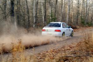 Jack Nelson / Isaac Zink Subaru Impreza on SS2.