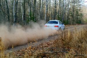 Jack Nelson / Isaac Zink Subaru Impreza on SS2.