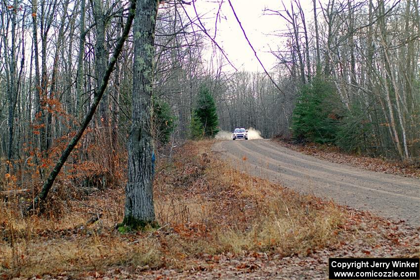 Jack Nelson / Isaac Zink Subaru Impreza on SS2.