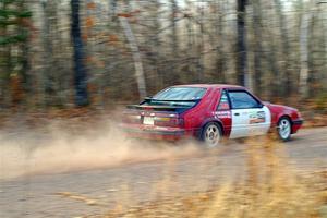 Neil CarlinSchauer / Tim Kohlmann Ford Mustang SVO on SS2.