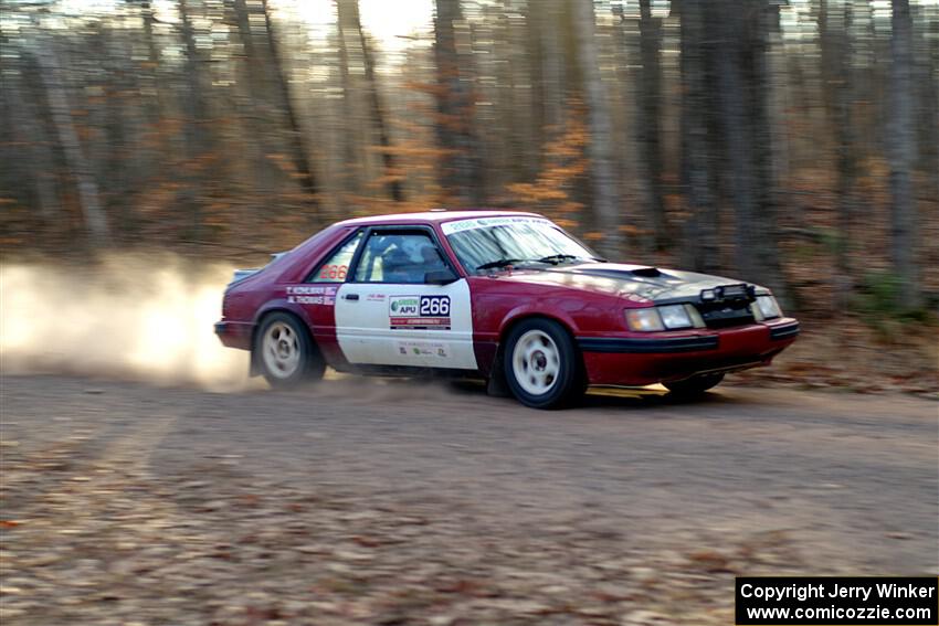 Neil CarlinSchauer / Tim Kohlmann Ford Mustang SVO on SS2.