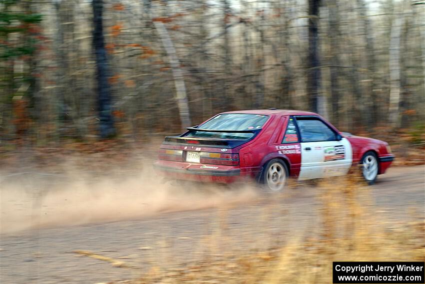 Neil CarlinSchauer / Tim Kohlmann Ford Mustang SVO on SS2.