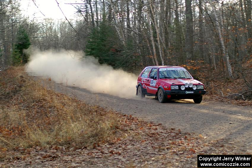 Nino Ortega / Peyton Goldenstein VW GTI on SS2.