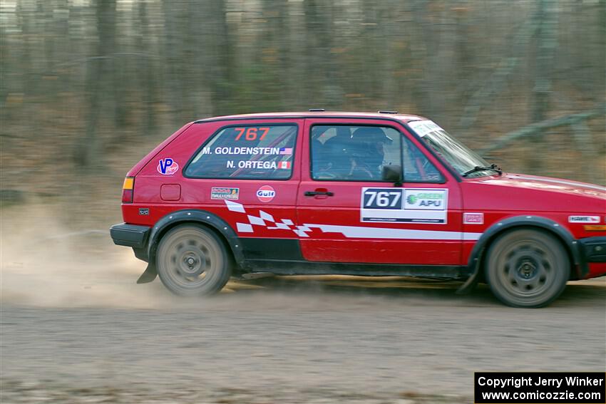 Nino Ortega / Peyton Goldenstein VW GTI on SS2.