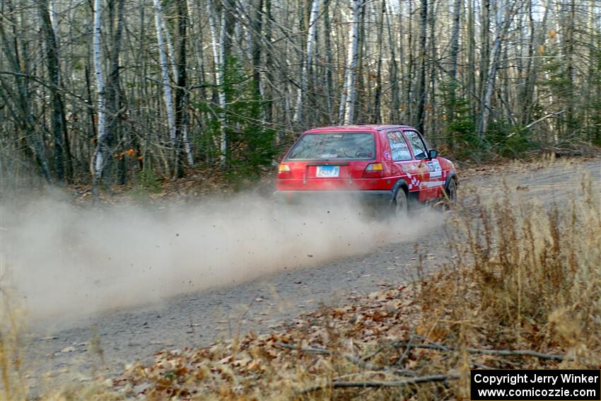 Nino Ortega / Peyton Goldenstein VW GTI on SS2.