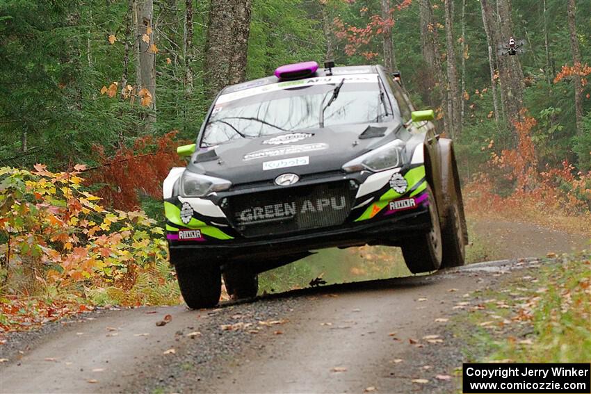 Patrick Gruszka / Florian Barral Hyundai i20 R5 on SS9, Al's Playground I.