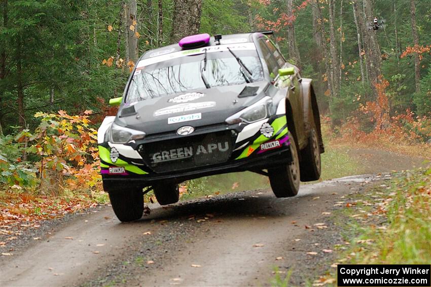 Patrick Gruszka / Florian Barral Hyundai i20 R5 on SS9, Al's Playground I.