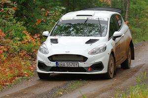 Javier Olivares / K.J. Miller Ford Fiesta Rally3 on SS9, Al's Playground I.