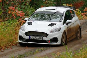 Javier Olivares / K.J. Miller Ford Fiesta Rally3 on SS9, Al's Playground I.