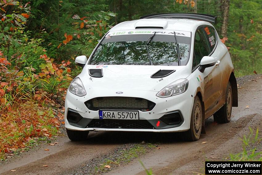 Javier Olivares / K.J. Miller Ford Fiesta Rally3 on SS9, Al's Playground I.