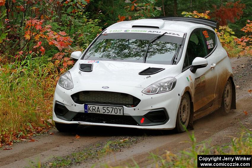 Javier Olivares / K.J. Miller Ford Fiesta Rally3 on SS9, Al's Playground I.