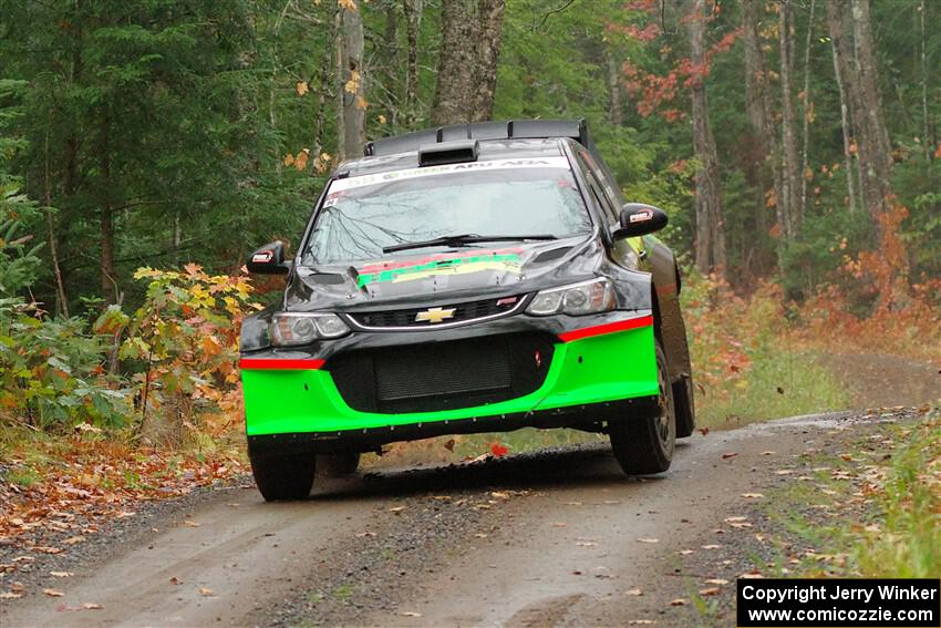 Pat Moro / Ole Holter Chevy Sonic LS on SS9, Al's Playground I.