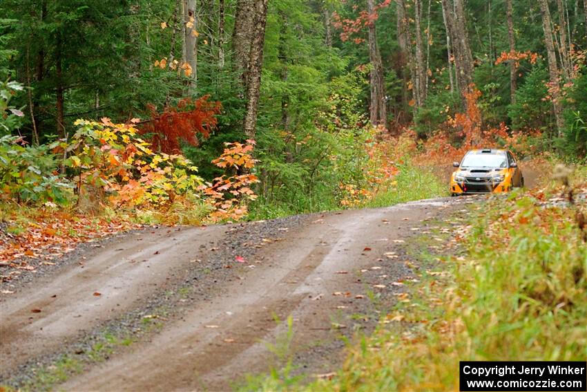 Grzegorz Bugaj / Ela Dziubanski Subaru WRX STi on SS9, Al's Playground I.