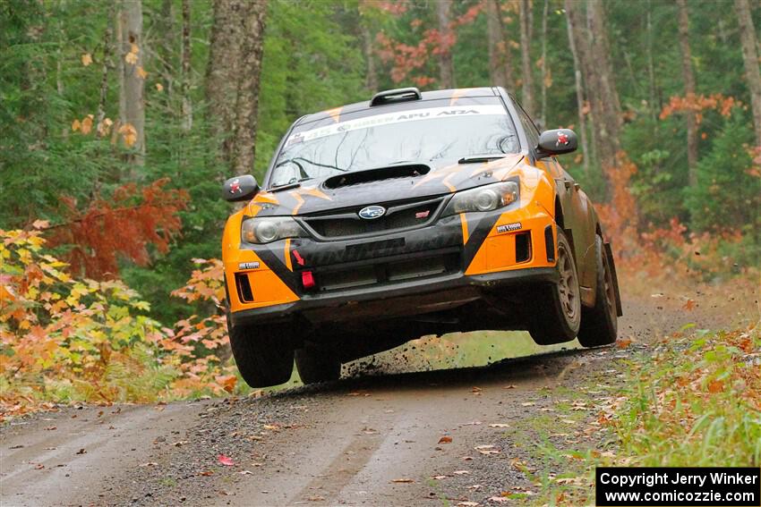 Grzegorz Bugaj / Ela Dziubanski Subaru WRX STi on SS9, Al's Playground I.