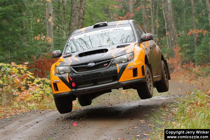 Grzegorz Bugaj / Ela Dziubanski Subaru WRX STi on SS9, Al's Playground I.