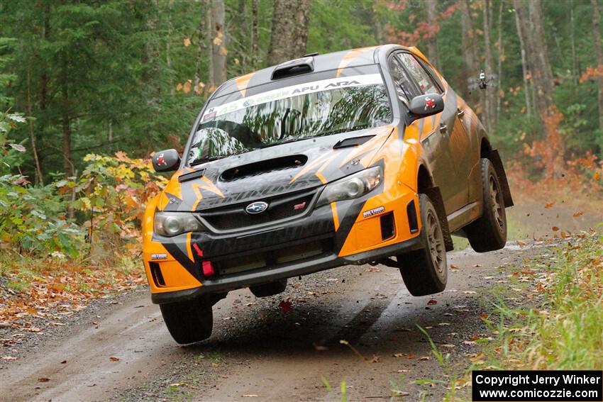 Grzegorz Bugaj / Ela Dziubanski Subaru WRX STi on SS9, Al's Playground I.