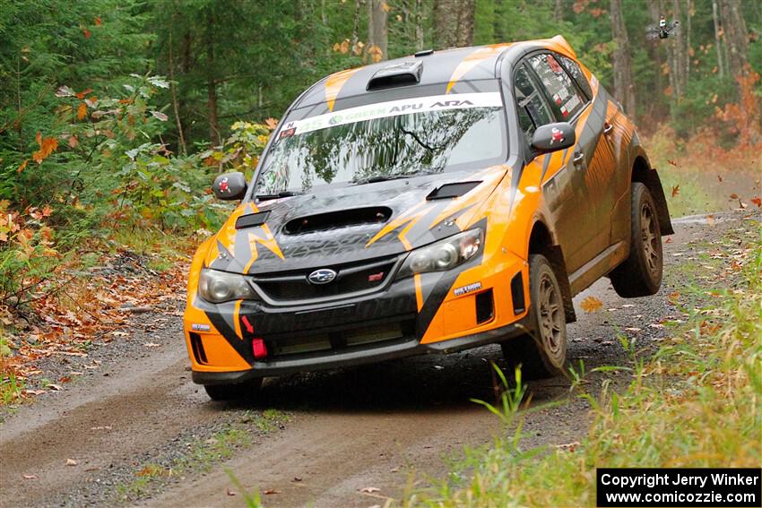 Grzegorz Bugaj / Ela Dziubanski Subaru WRX STi on SS9, Al's Playground I.