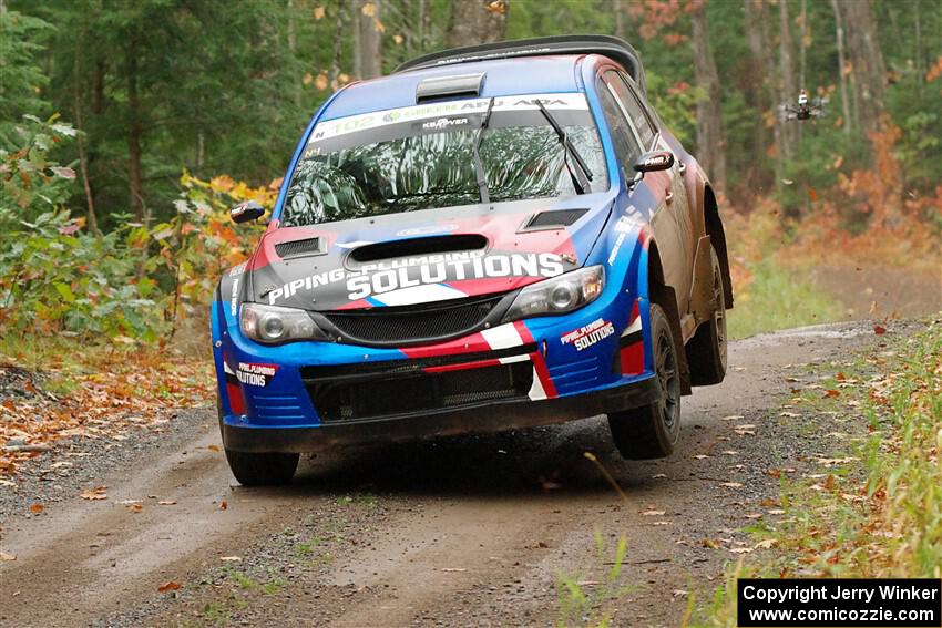 Arek Bialobrzeski / Aris Mantopoulos Subaru WRX STi on SS9, Al's Playground I.