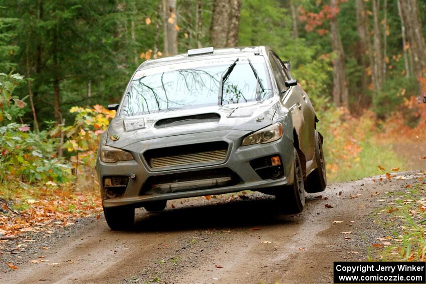 Zach Jacques / Ron Jacques Subaru WRX STi on SS9, Al's Playground I.