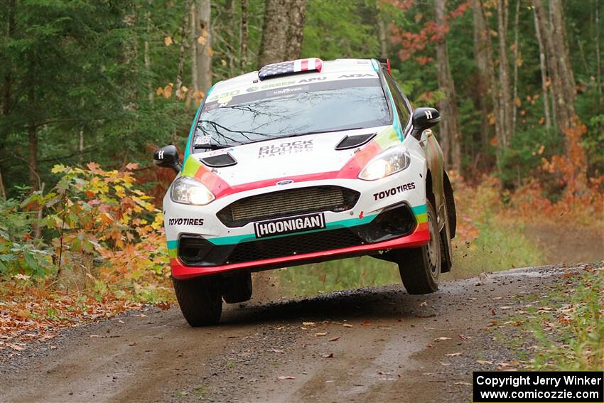 Lucy Block / Alex Gelsomino Ford Fiesta Rally3 on SS9, Al's Playground I.