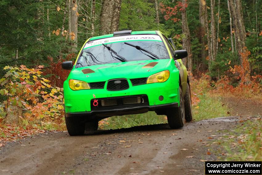 Mike Engle / Morgan Engle Subaru WRX STi on SS9, Al's Playground I.