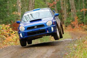 Jimmy Pelizzari / Kate Stevens Subaru WRX on SS9, Al's Playground I.