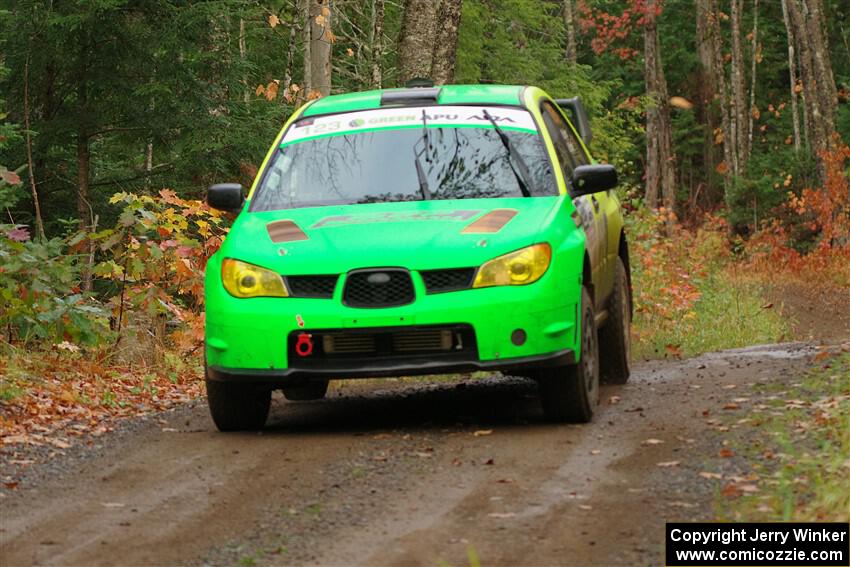 Mike Engle / Morgan Engle Subaru WRX STi on SS9, Al's Playground I.