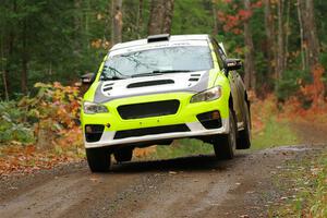 Tim Rooney / Claudia Barbera-Pullen Subaru WRX STi on SS9, Al's Playground I.