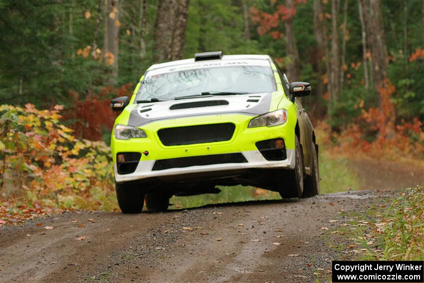 Tim Rooney / Claudia Barbera-Pullen Subaru WRX STi on SS9, Al's Playground I.