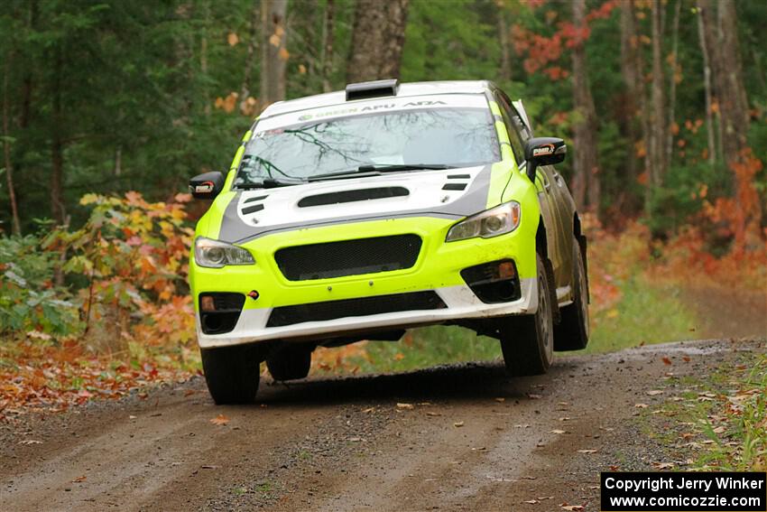 Tim Rooney / Claudia Barbera-Pullen Subaru WRX STi on SS9, Al's Playground I.