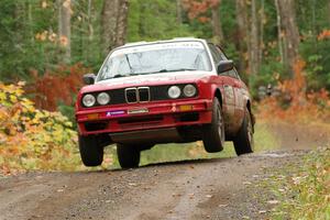 Dan Downey / Sammie Downey BMW 325is on SS9, Al's Playground I.