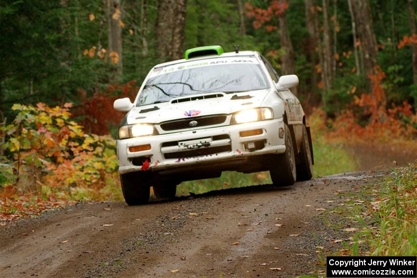 Jordon Haberer / Drew Staples Subaru Impreza on SS9, Al's Playground I.