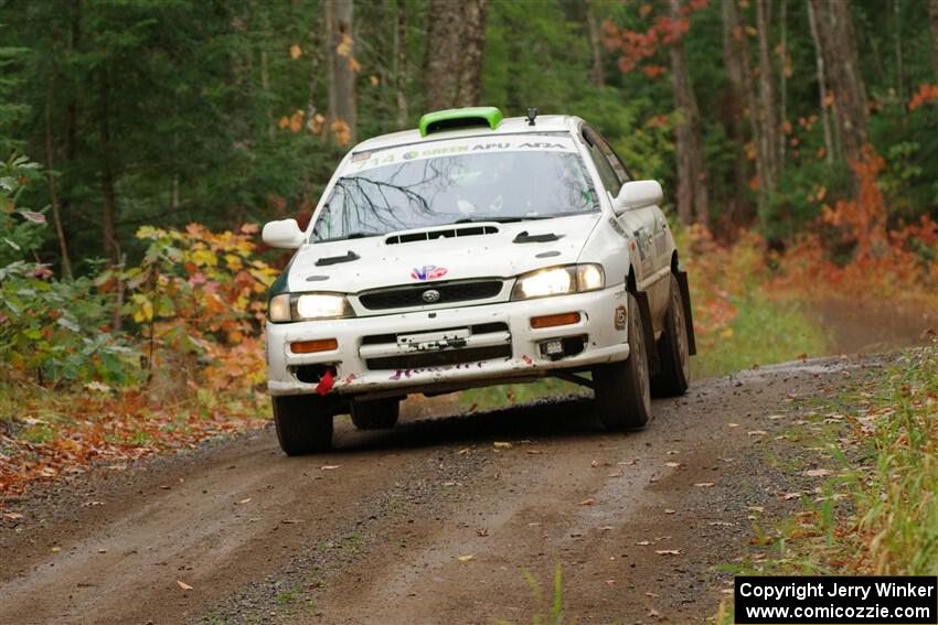 Jordon Haberer / Drew Staples Subaru Impreza on SS9, Al's Playground I.