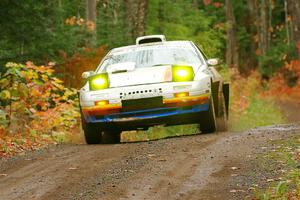 Kevin Schmidt / Kyle Roberts Mazda RX-7 on SS9, Al's Playground I.