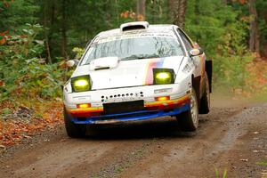 Kevin Schmidt / Kyle Roberts Mazda RX-7 on SS9, Al's Playground I.