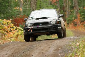 John Farrow / Michael Farrow Subaru WRX on SS9, Al's Playground I.