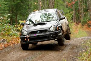 John Farrow / Michael Farrow Subaru WRX on SS9, Al's Playground I.