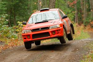 Travis Mattonen / Anikka Nykanen Subaru Impreza on SS9, Al's Playground I.