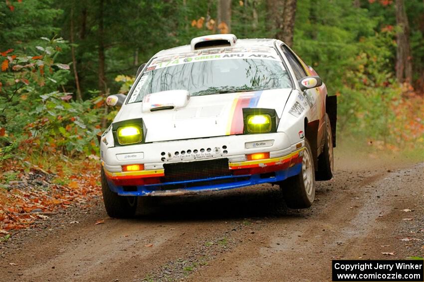 Kevin Schmidt / Kyle Roberts Mazda RX-7 on SS9, Al's Playground I.